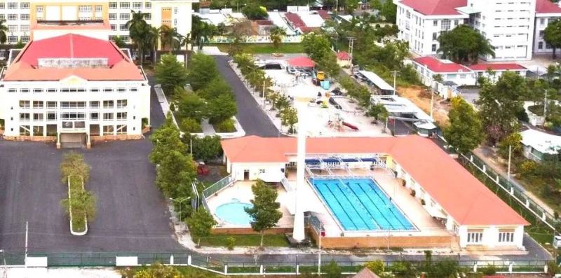 Hồ bơi Trung tâm Học tập – Sinh hoạt Thanh thiếu nhi Tây Ninh