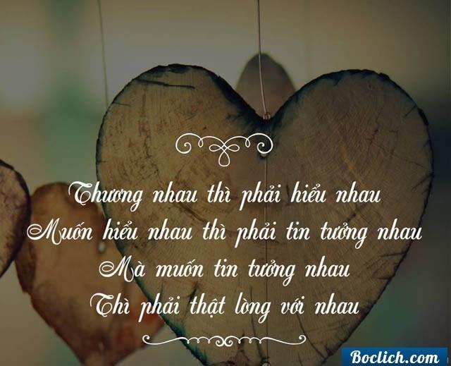 Chàng trai tốt sẽ luôn tin bạn
