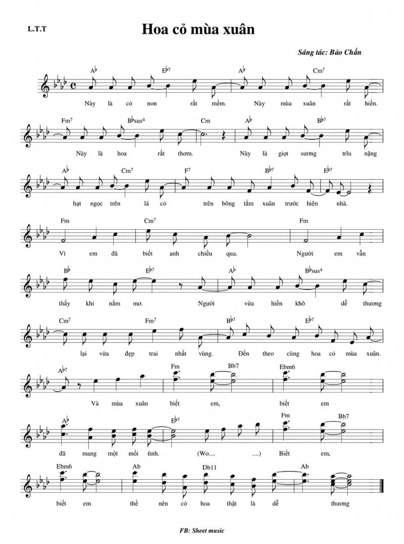Hoa cỏ mùa xuân - Bảo Chấn
