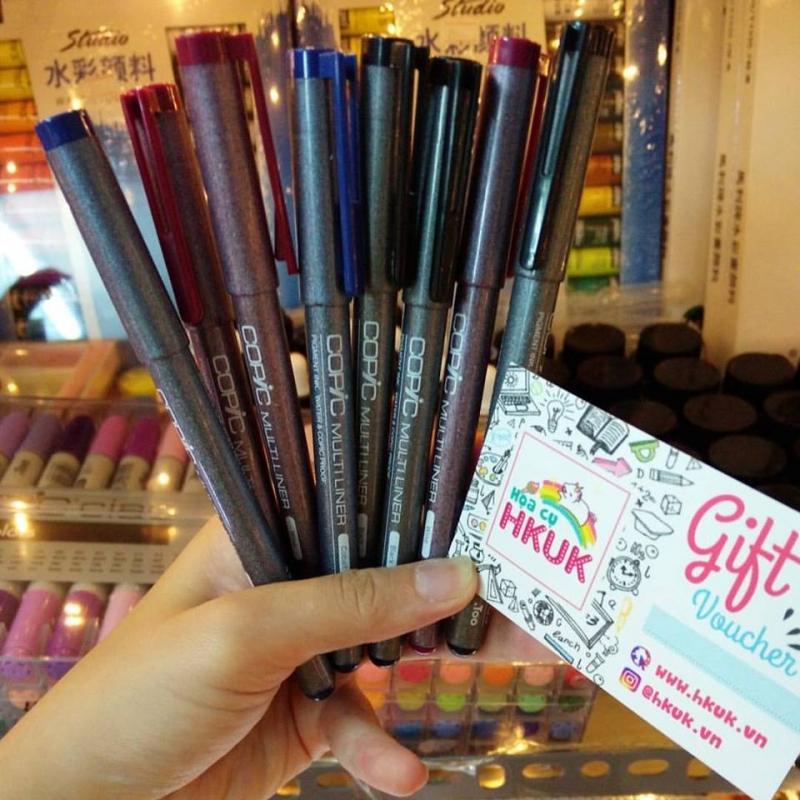 Bộ bút line Copic được giới thiệu trên HKUK