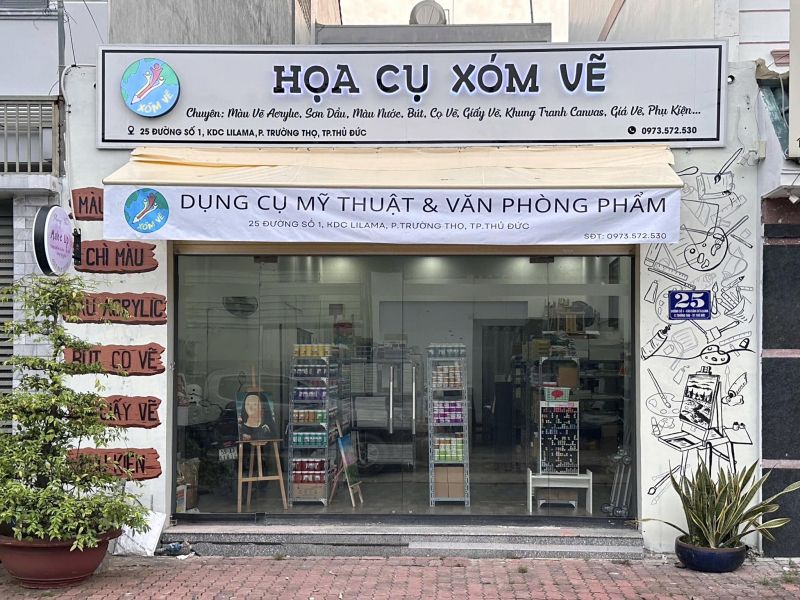 Hoạ cụ Xóm Vẽ