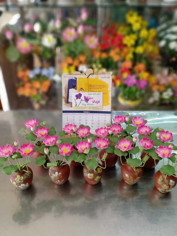 Hoa Đất Sét Ngọc Điệp