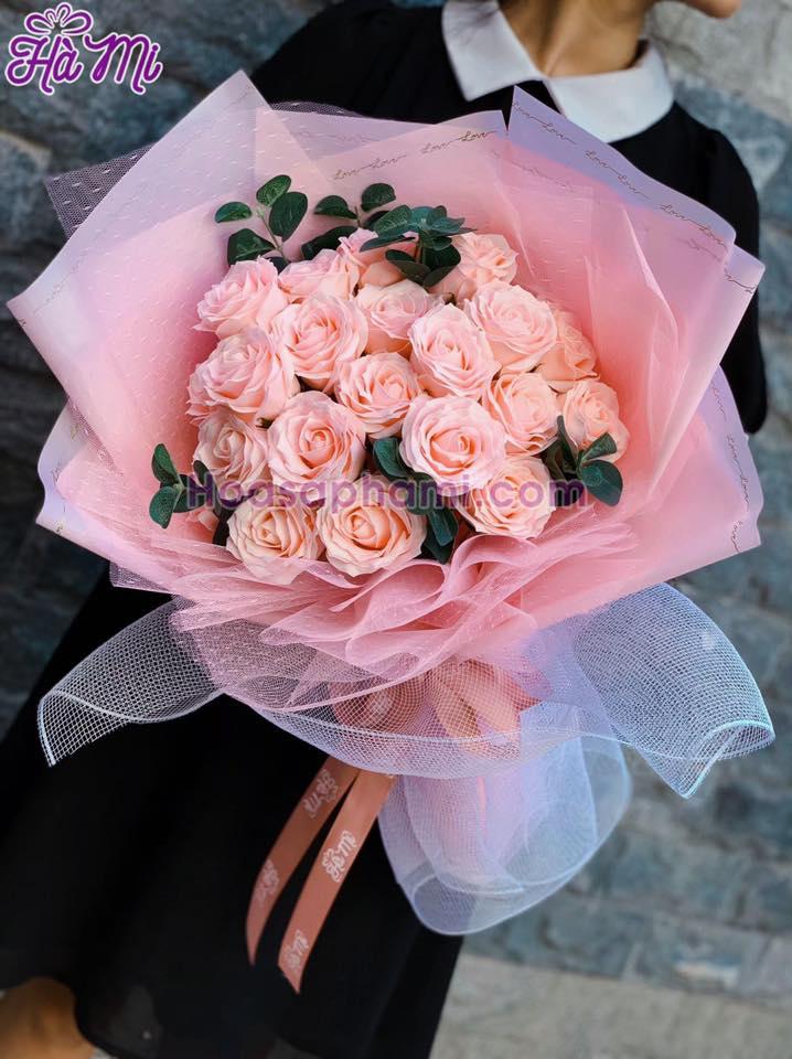 Hoa hồng sáp thơm Hà Mi