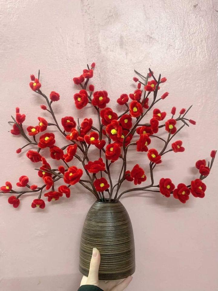 Hoa Kẽm Nhung Handmade Huế