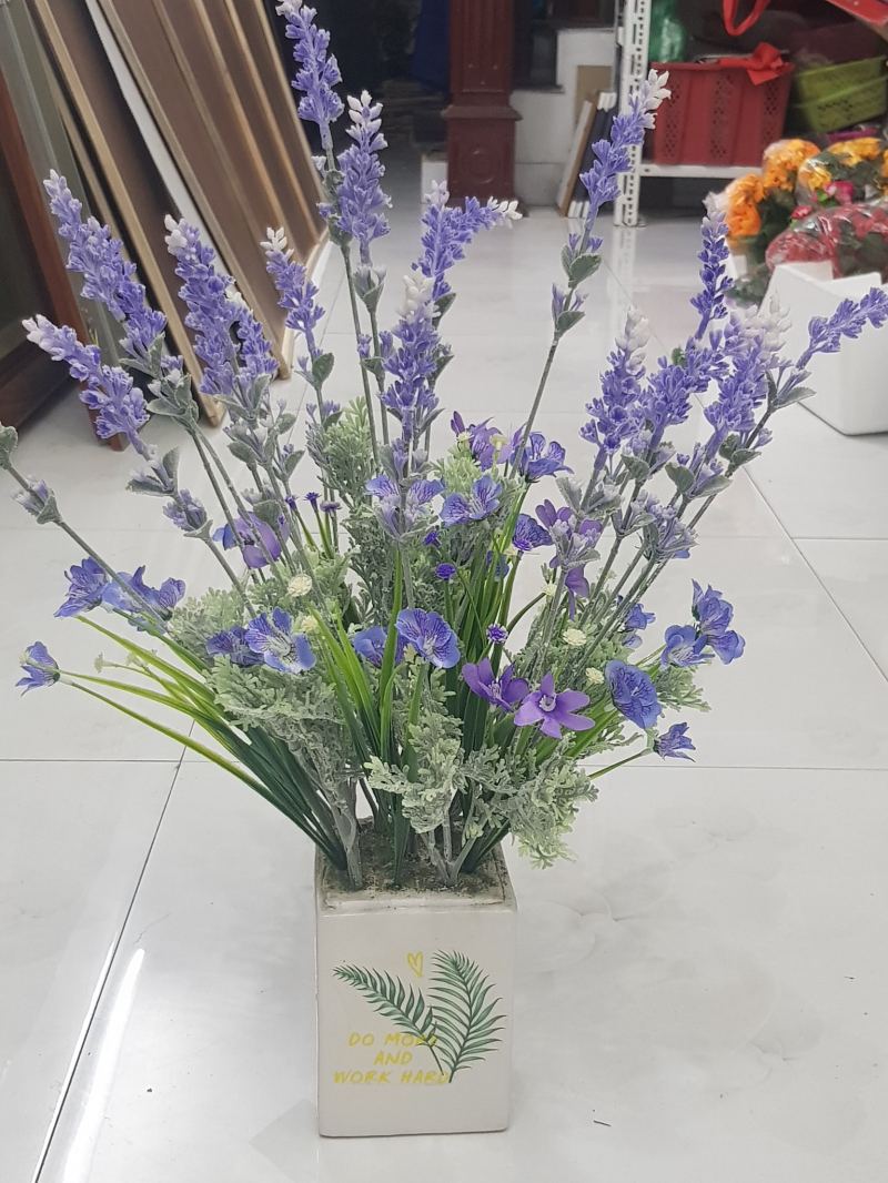 Cửa hàng hoa lụa - tranh trang trí Tuấn Hằng