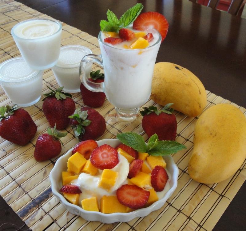 Hoa Quả Dầm Hoa Béo