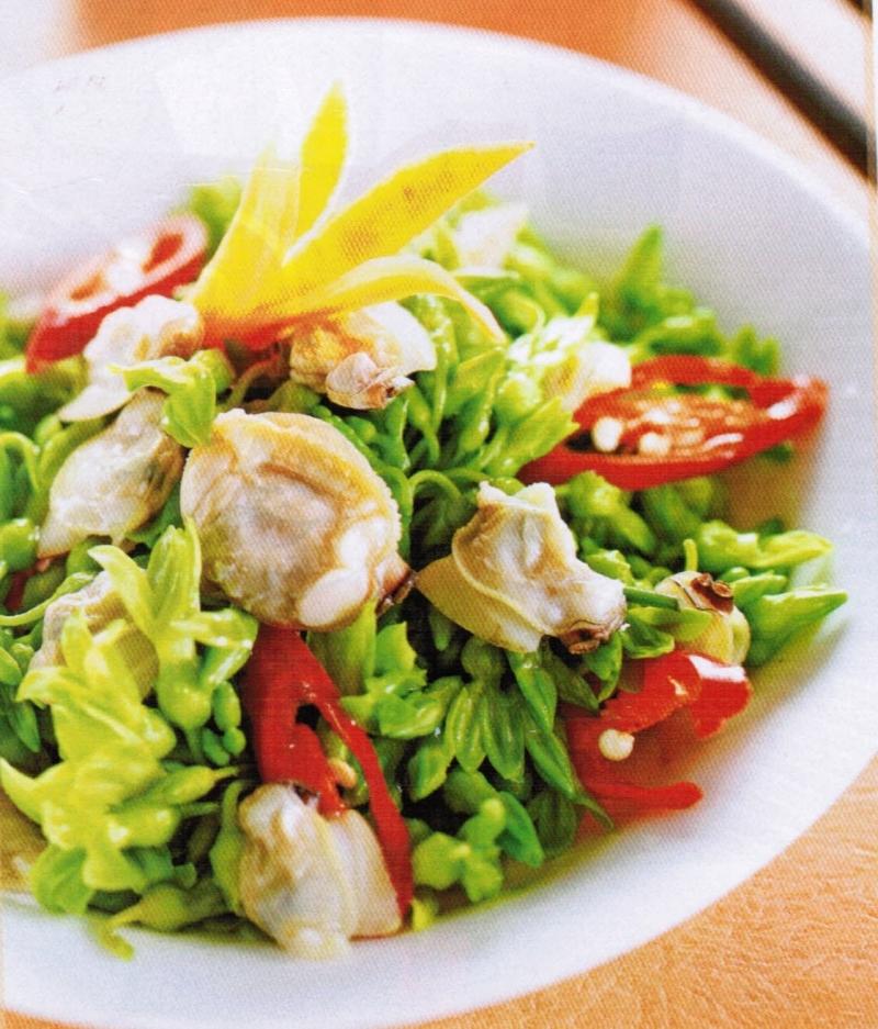 Hoa thiên lí xào thập cẩm
