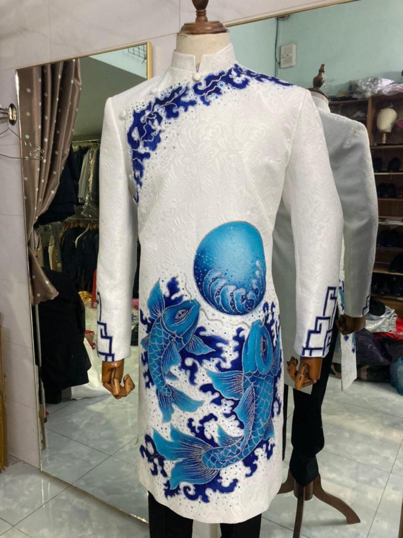 Áo dài nam Hoài Giang