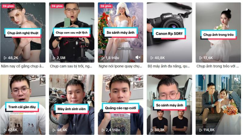 Kênh TikTok Hoàng Minh Tuấn