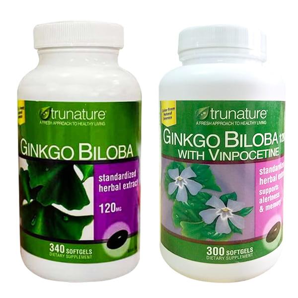 ﻿﻿Ginkgo Biloba 120mg Trunature Của Mỹ 300 Viên