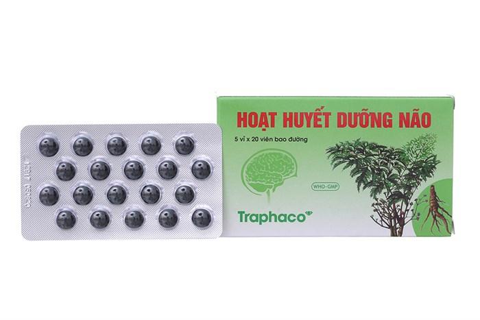 Hoạt Huyết Dưỡng Não TRAPHACO Bao Đường