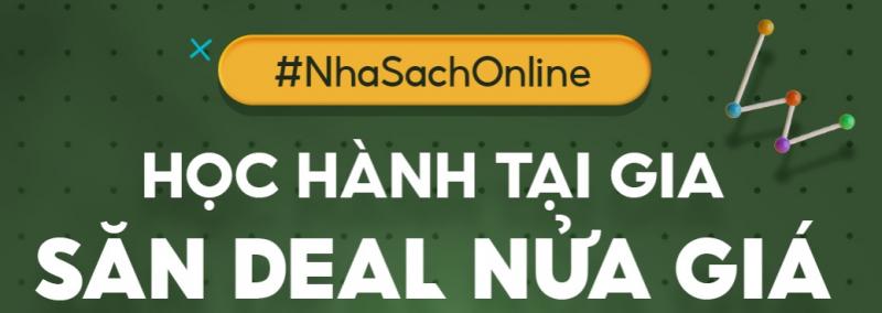 Học hành tại gia - Săn deal nửa giá