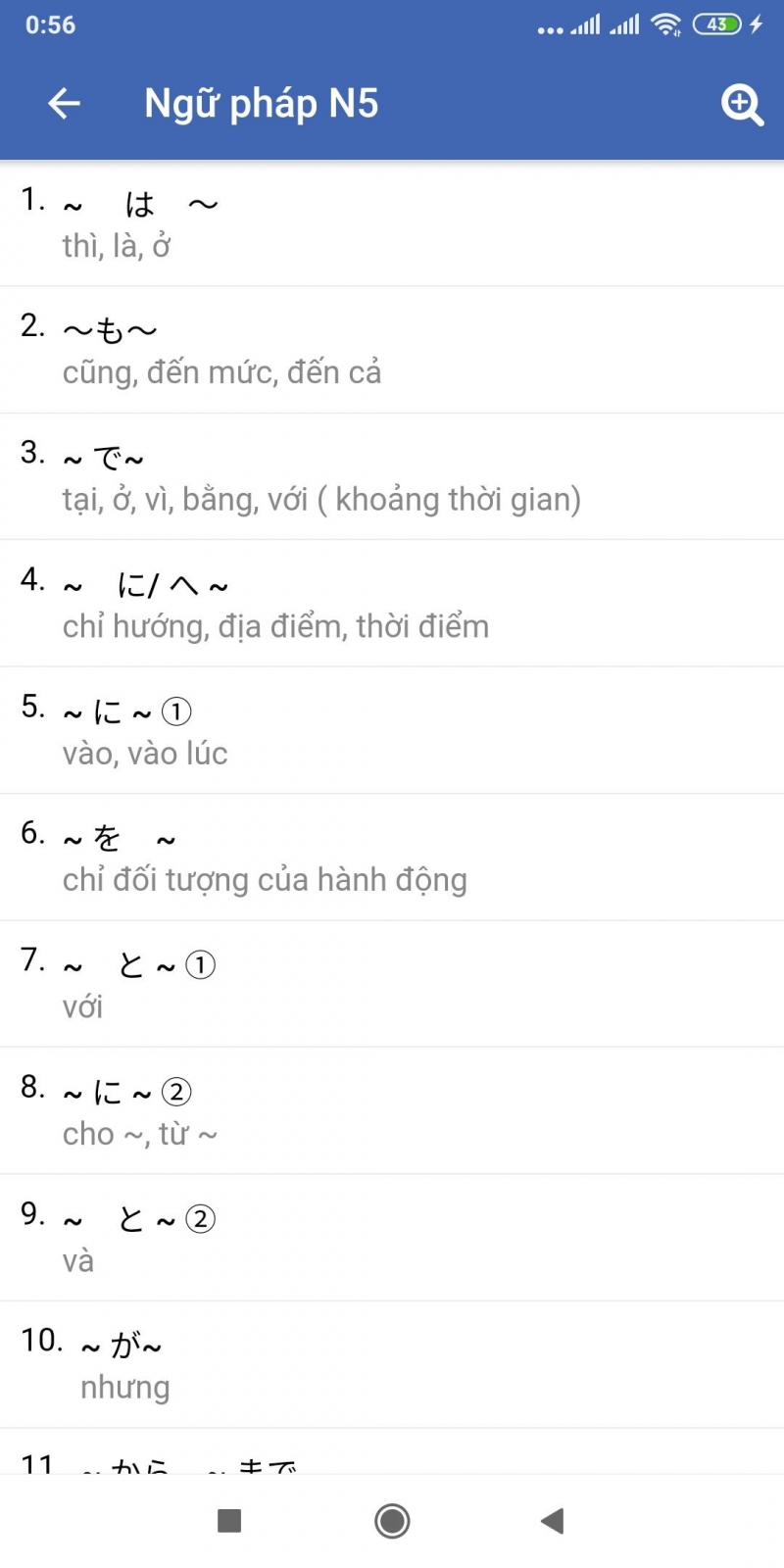 Học tiếng Nhật N5 N1 - Mikun