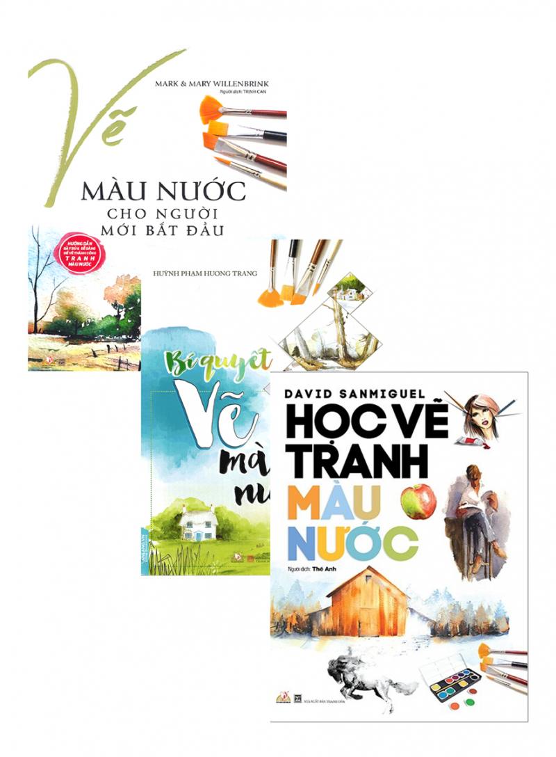 Học vẽ tranh màu nước