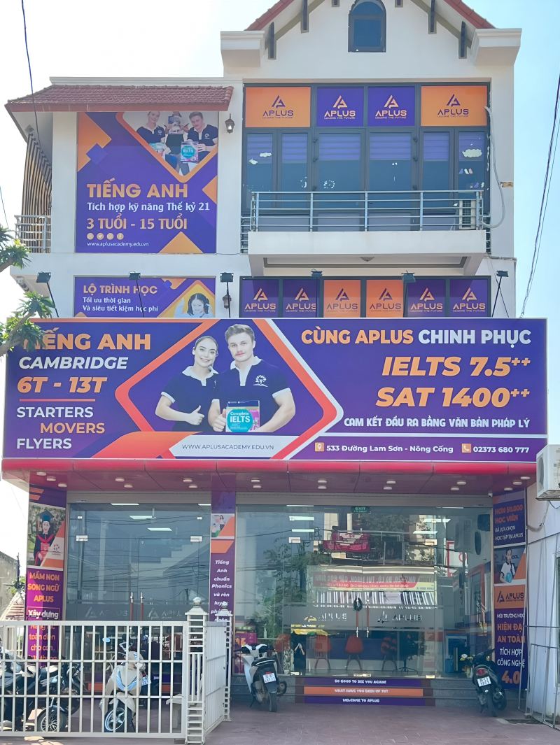 Học viện Anh ngữ A Plus Nông Cống