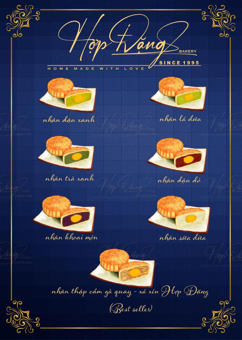 Bánh trung thu - Hợp Đặng Bakery