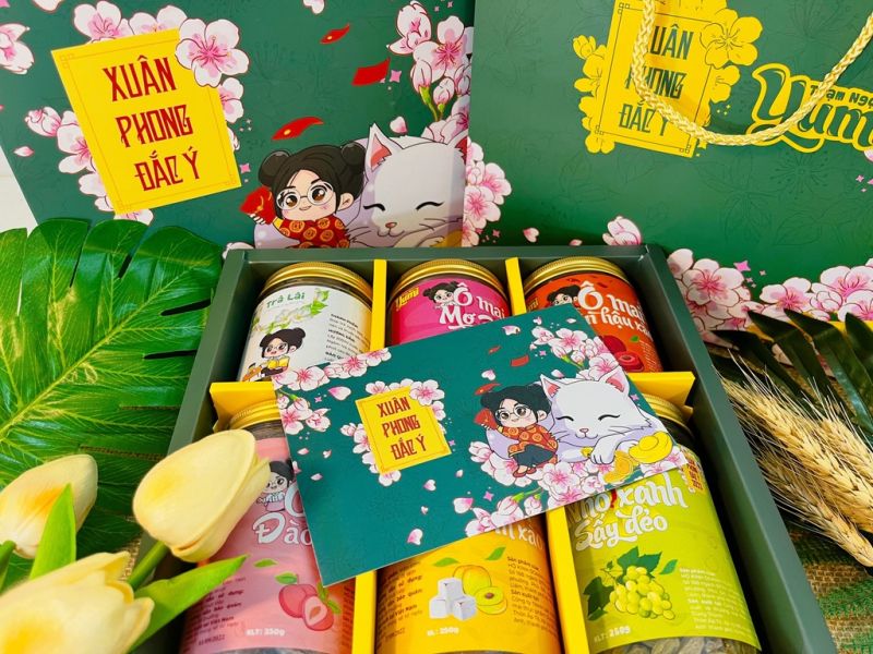Tổ chức cuộc thi nhỏ, tặng quà tết cho khách hàng