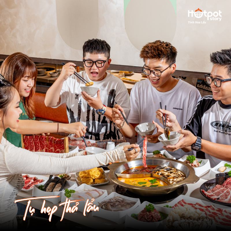 Đồ nhúng lẩu tươi ngon hấp dẫn