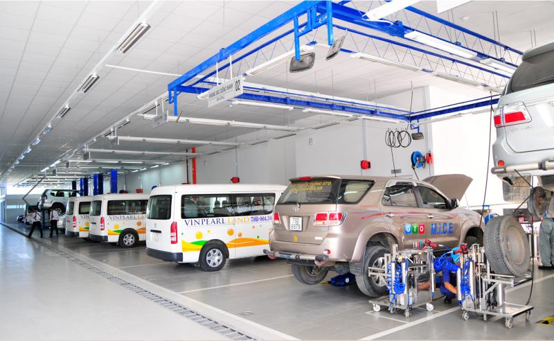 Nơi sửa chữa của Toyota Nha Trang