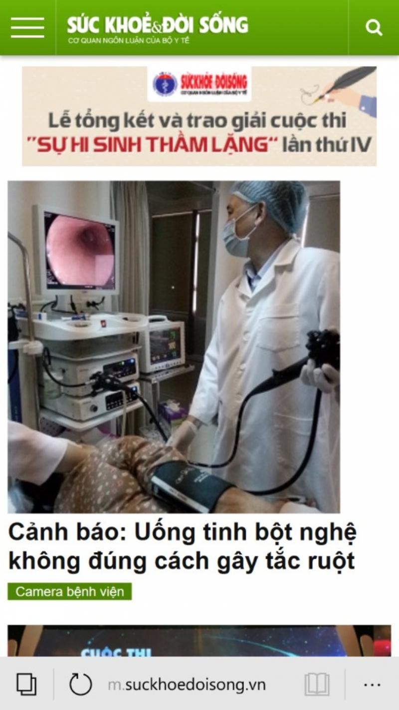 Trang chủ của báo Sức khỏe và đời sống