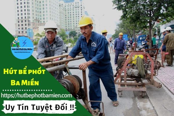 Hút bể phốt ba miền