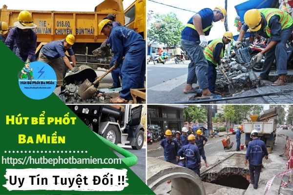 Hút bể phốt ba miền