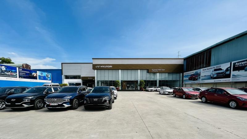 Đại lý Hyundai Miền Nam cơ sở vật chất hiện đại, tiện nghi, rộng nhất khu vực miền nam.
