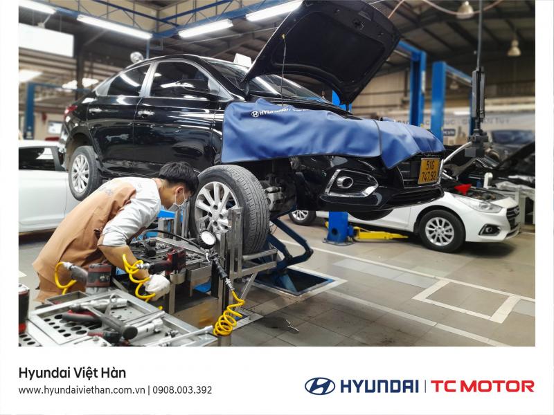 Xưởng dịch vụ 3S Hyundai Việt Hàn
