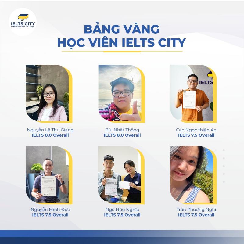 IELTS CITY – Trung tâm Luyện thi IELTS chuẩn Quốc tế
