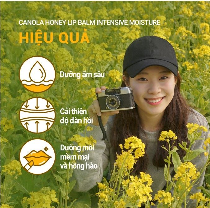 Innisfree Canola Honey Lip Balm Deep Moisture