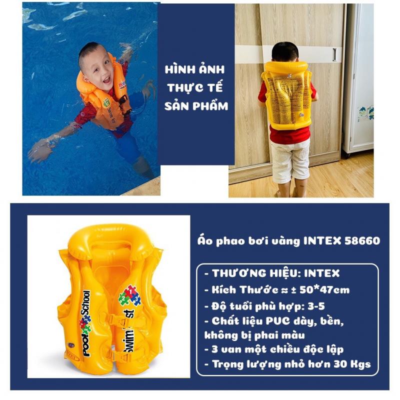 Áo phao bơi của Intex