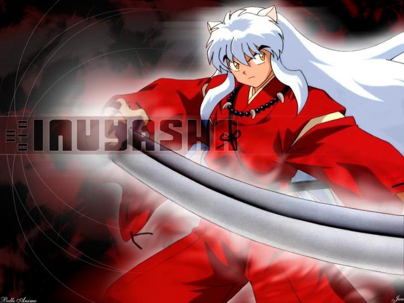 inuyasha ở dạng bán yêu