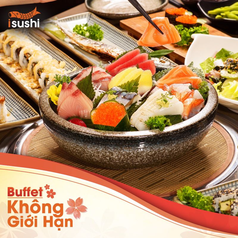 Isushi - Buffet Nhật Bản