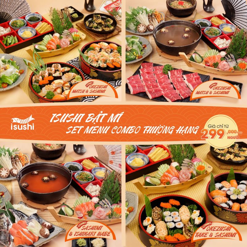 Isushi - Buffet Nhật Bản