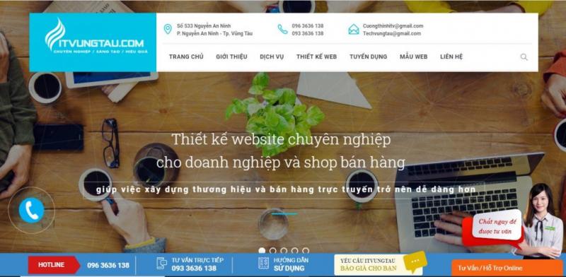 Công ty Thiết kế Website ITVUNGTAU