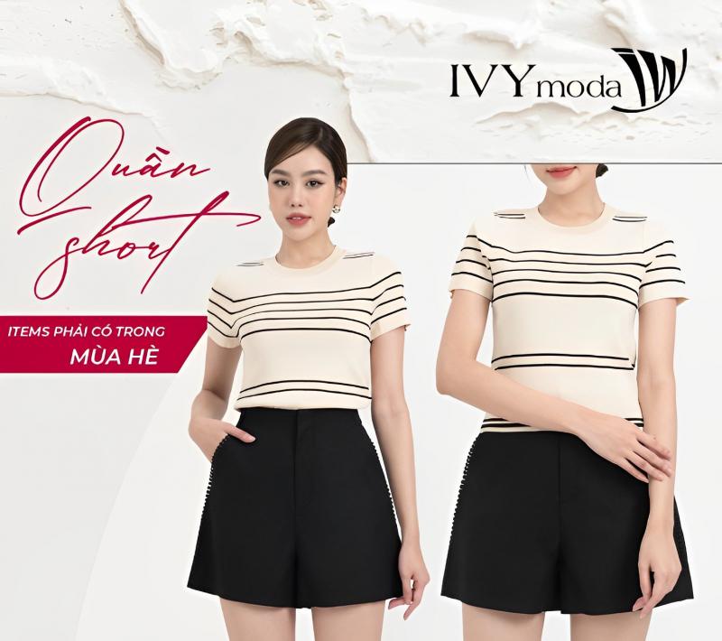 Mẫu quần short tại IVY Moda