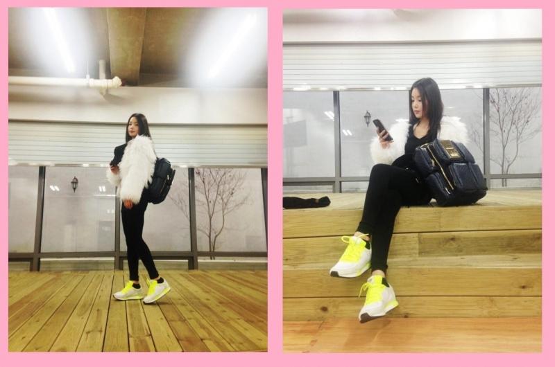 Nam Gyuri cá tính với sản phẩm của Moldir