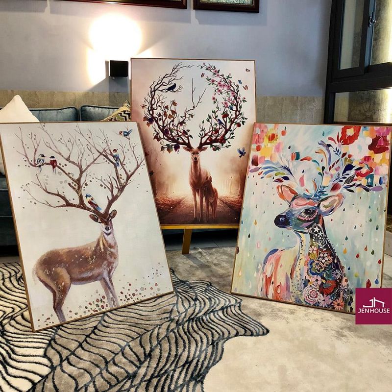 JenHouse - Tranh Treo Tường Canvas Cao Cấp