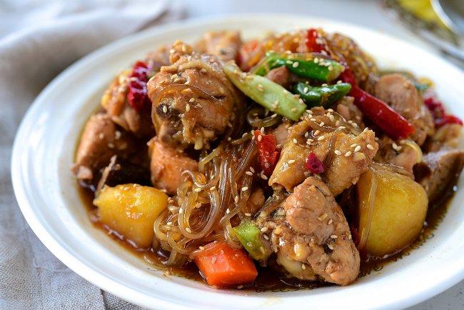 Jjimdak - Thịt gà om