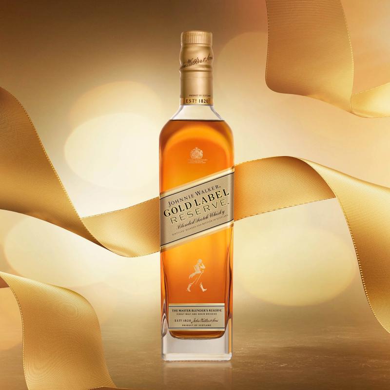 Johnnie Walker Gold label