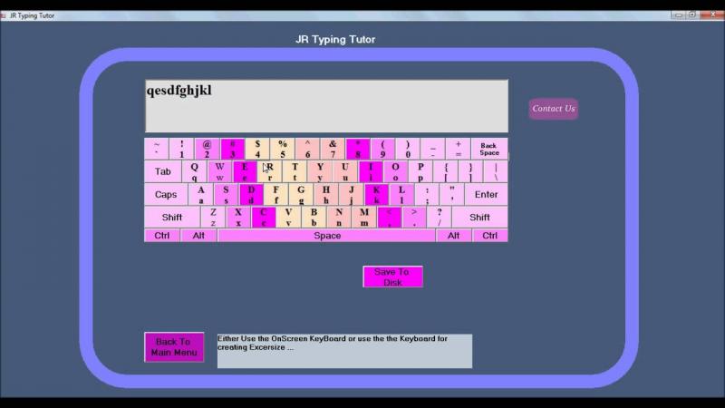 Jr Hindi English Typing Tutor