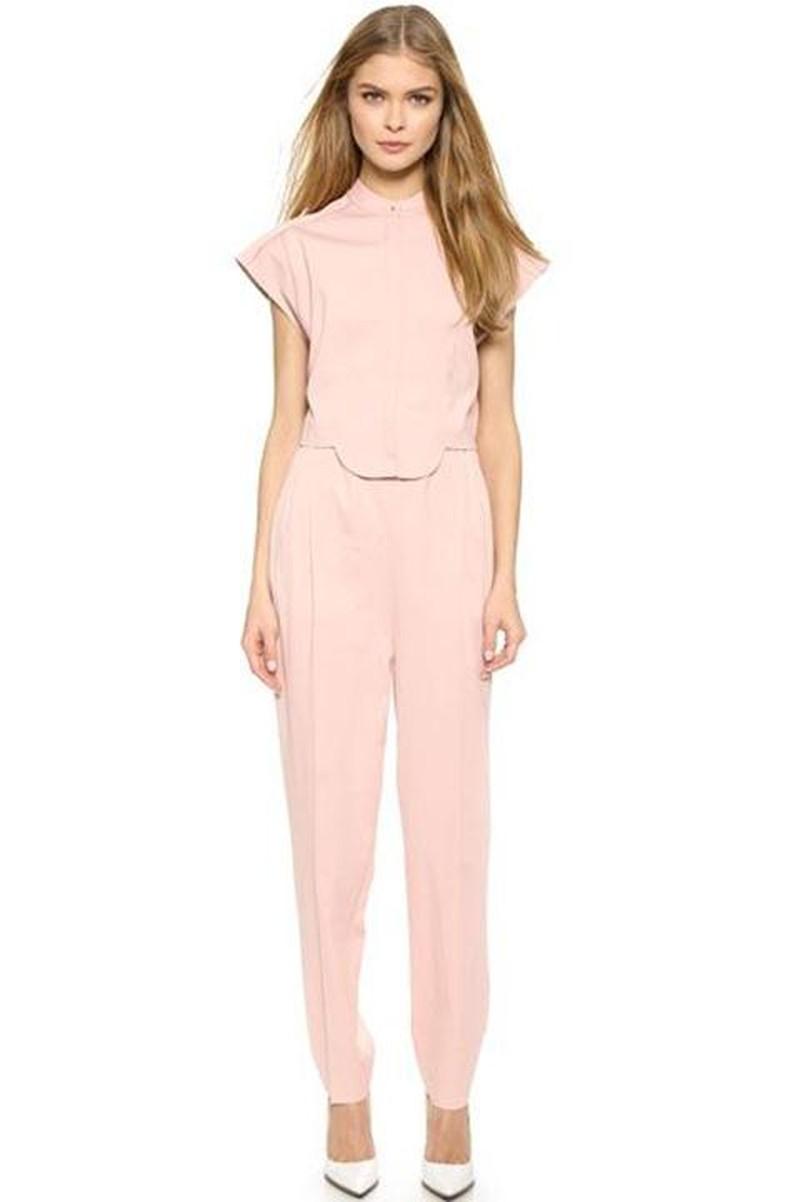 Jumpsuit đơn sắc