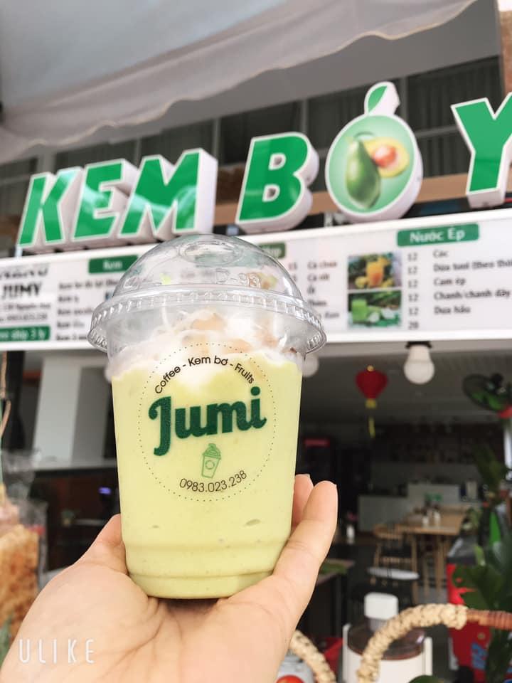 Kem bơ thơm ngon tại Jumy