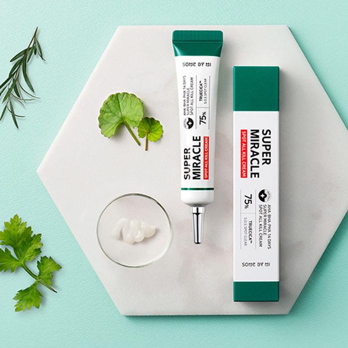 Kem Chấm Mụn Some By Mi AHA-BHA-PHA 14 Days Super Miracle Spot All Kill Cream