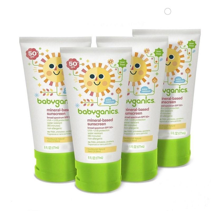 Kem chống nắng Babyganics Mineral-Based SPF 50+