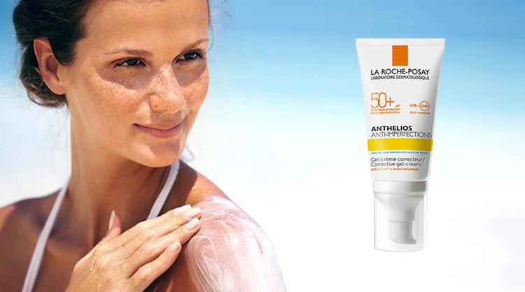 Kem chống nắng giúp bảo vệ da dành cho da bóng dầu, dễ nổi mụn La Roche-Posay Anthelios Anti-Imperfection 50ml