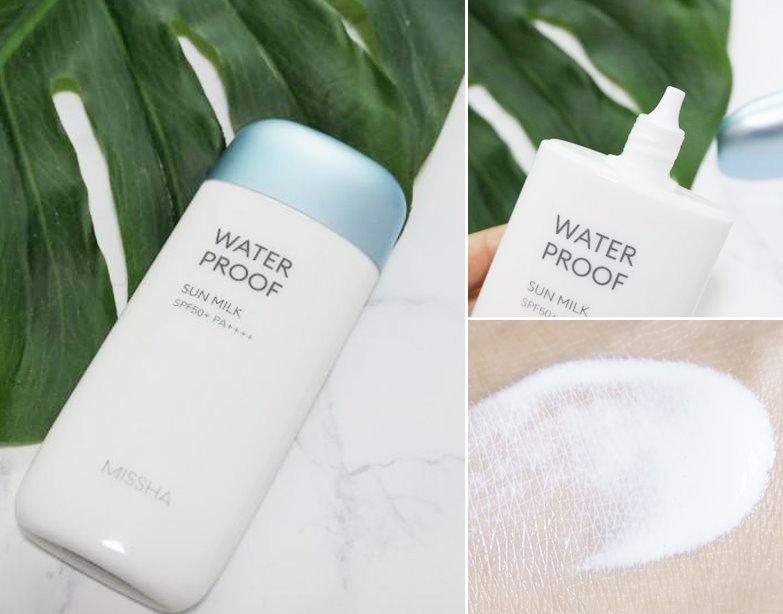 Kem chống nắng Missha All Around Safe Block Waterproof Sun Milk