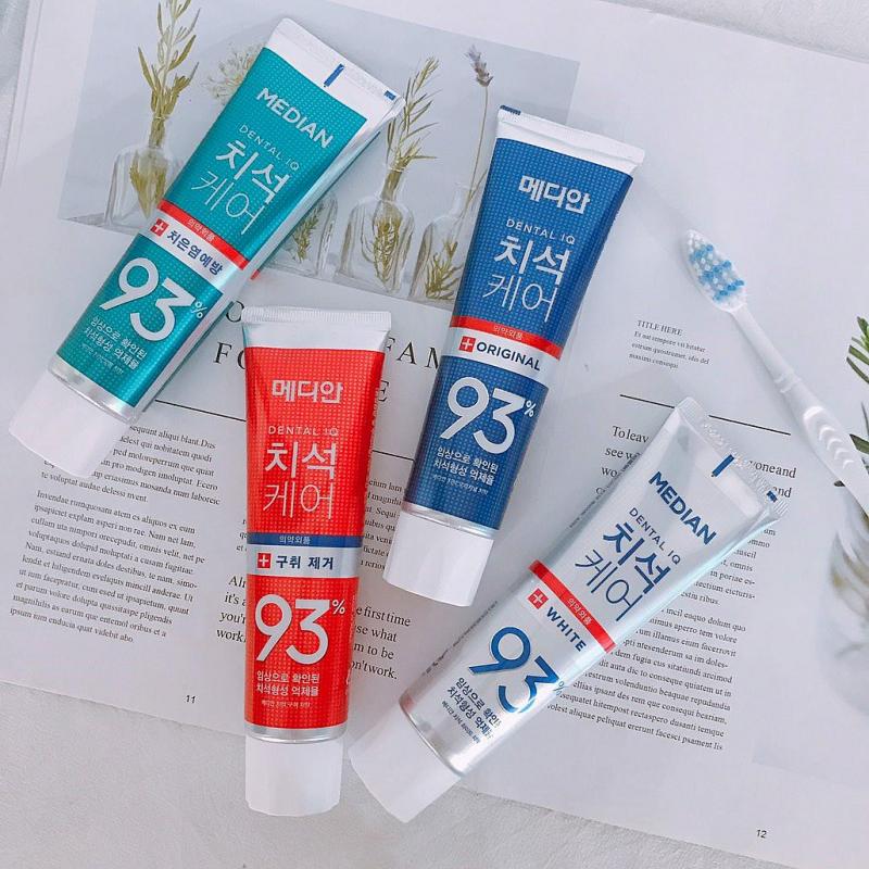 Kem đánh ngừa sâu răng Median Dental IQ Advanced Tartar Toothpaste Hàn Quốc 120g