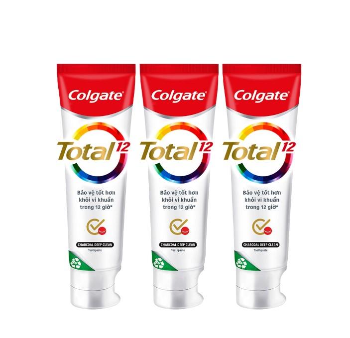 Kem đánh răng Colgate Total than hoạt tính