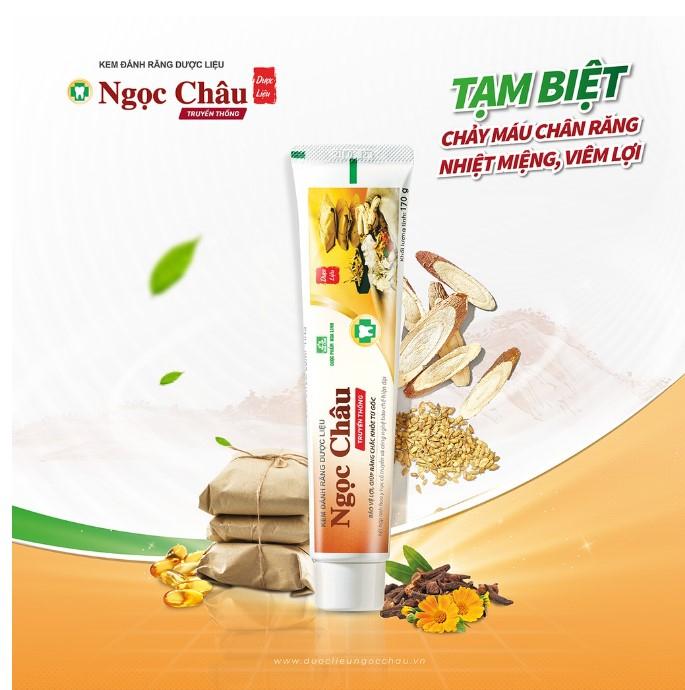 Kem đánh răng dược liệu Ngọc Châu